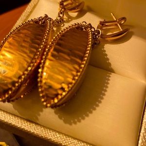 14kt Rose Gold Earrings Italy